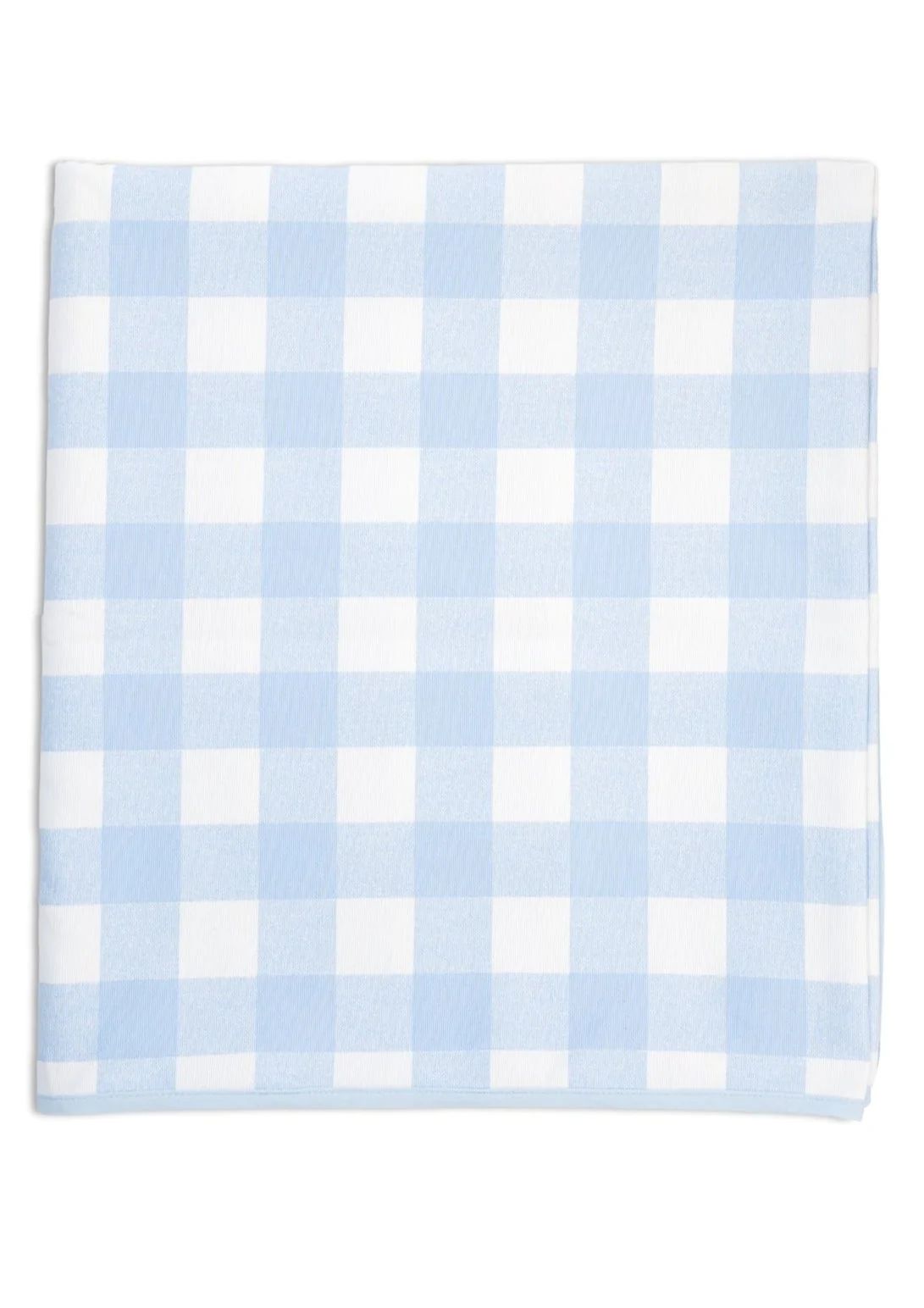 Chloe Gingham Tablecloth in Blue | Over The Moon