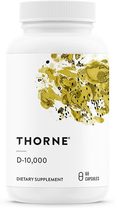 THORNE - Vitamin D3 Supplement - Supports Healthy Bones, Teeth, Muscles, Cardiovascular & Immune ... | Amazon (US)