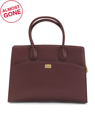 Leather Large City Bag | TJ Maxx