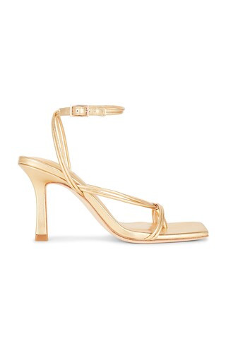 x REVOLVE Sol Ankle Strap in Gold | Revolve Clothing (Global)