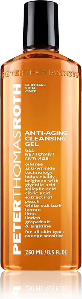 Peter Thomas Roth | Anti-Aging Cleansing Gel | Face Wash with Anti-Wrinkle Technology, Exfoliates... | Amazon (US)