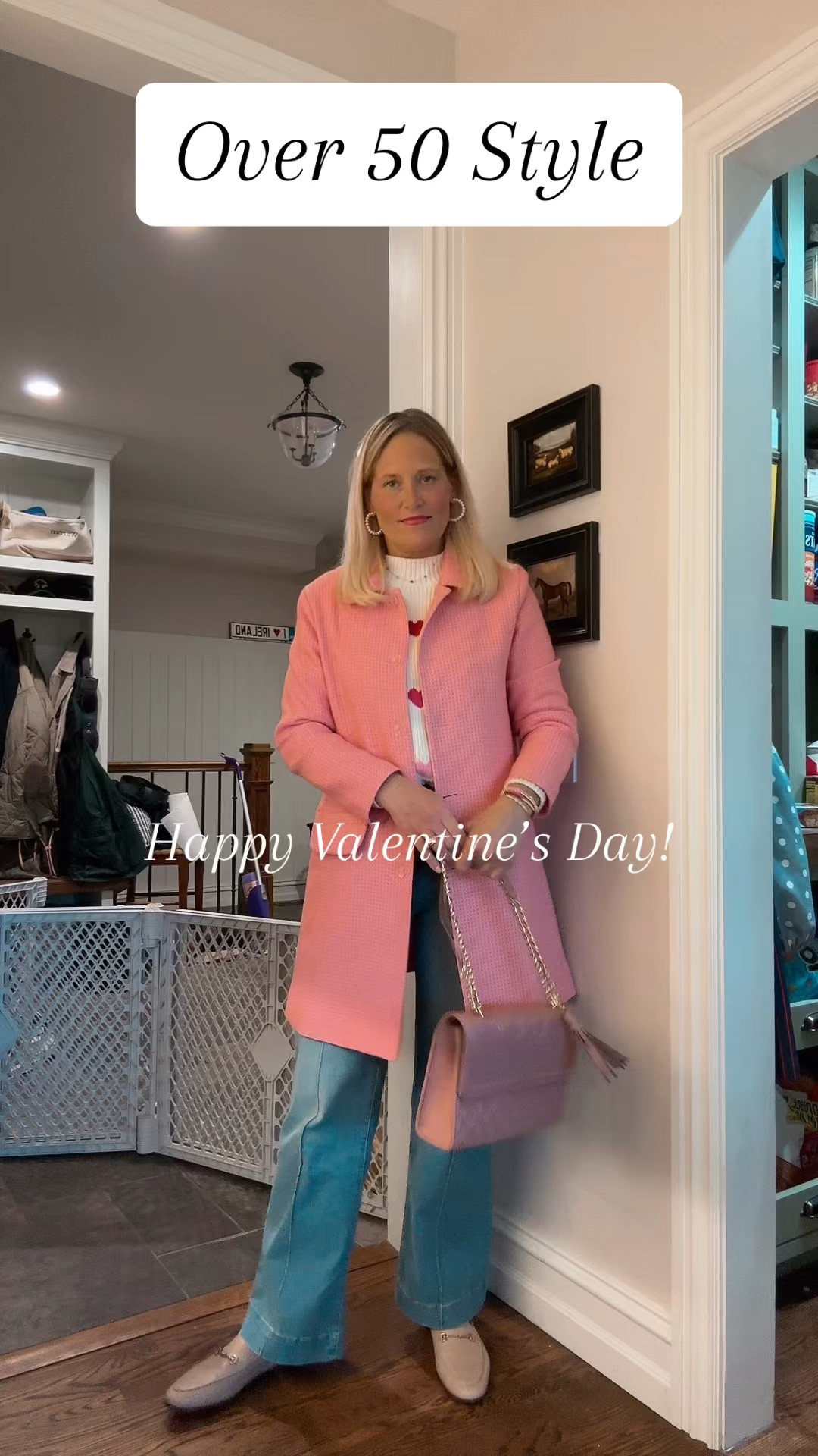 Happy Valentine’s Day OOTD! For coat use code: TWINS15

#LTKmidsize #LTKover40