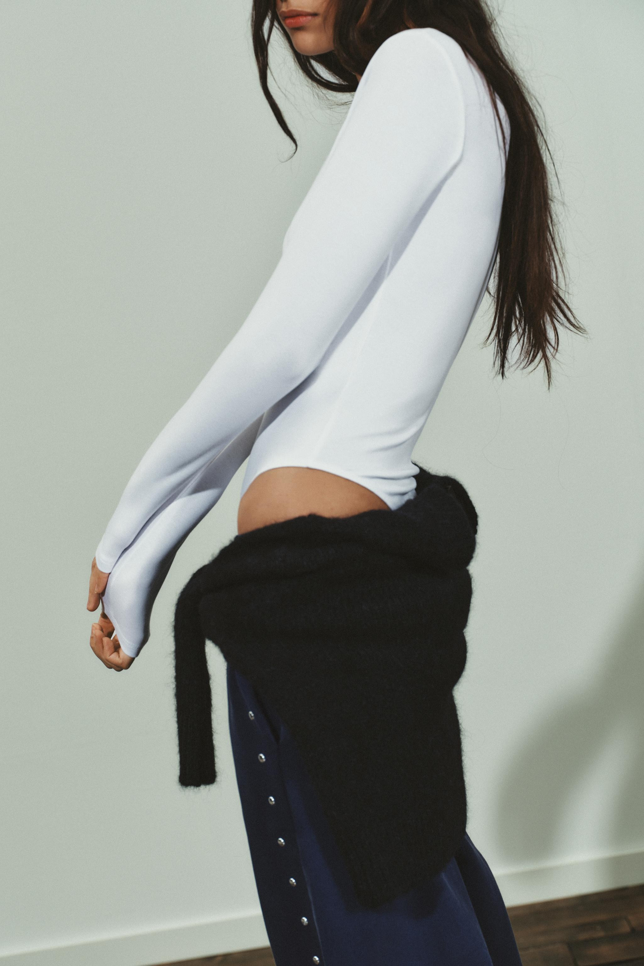 COTTON MODAL BODYSUIT | Zara UK