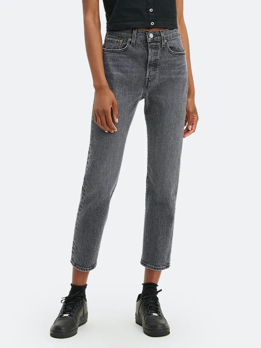 Wedgie High Rise Cropped Straight Fit Jeans | Verishop