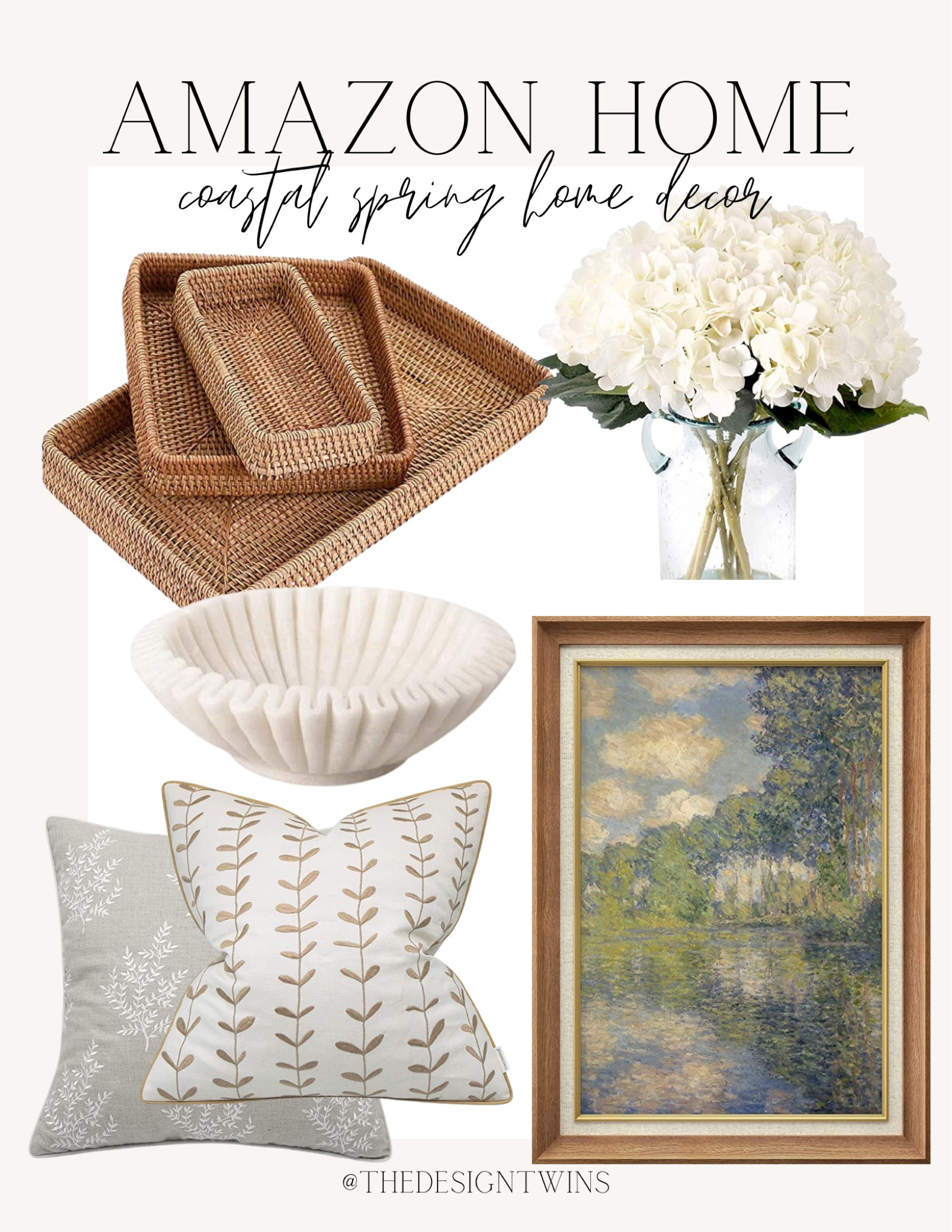 Coastal spring home decor found on amazon! 

#LTKhome #LTKstyletip #LTKFind