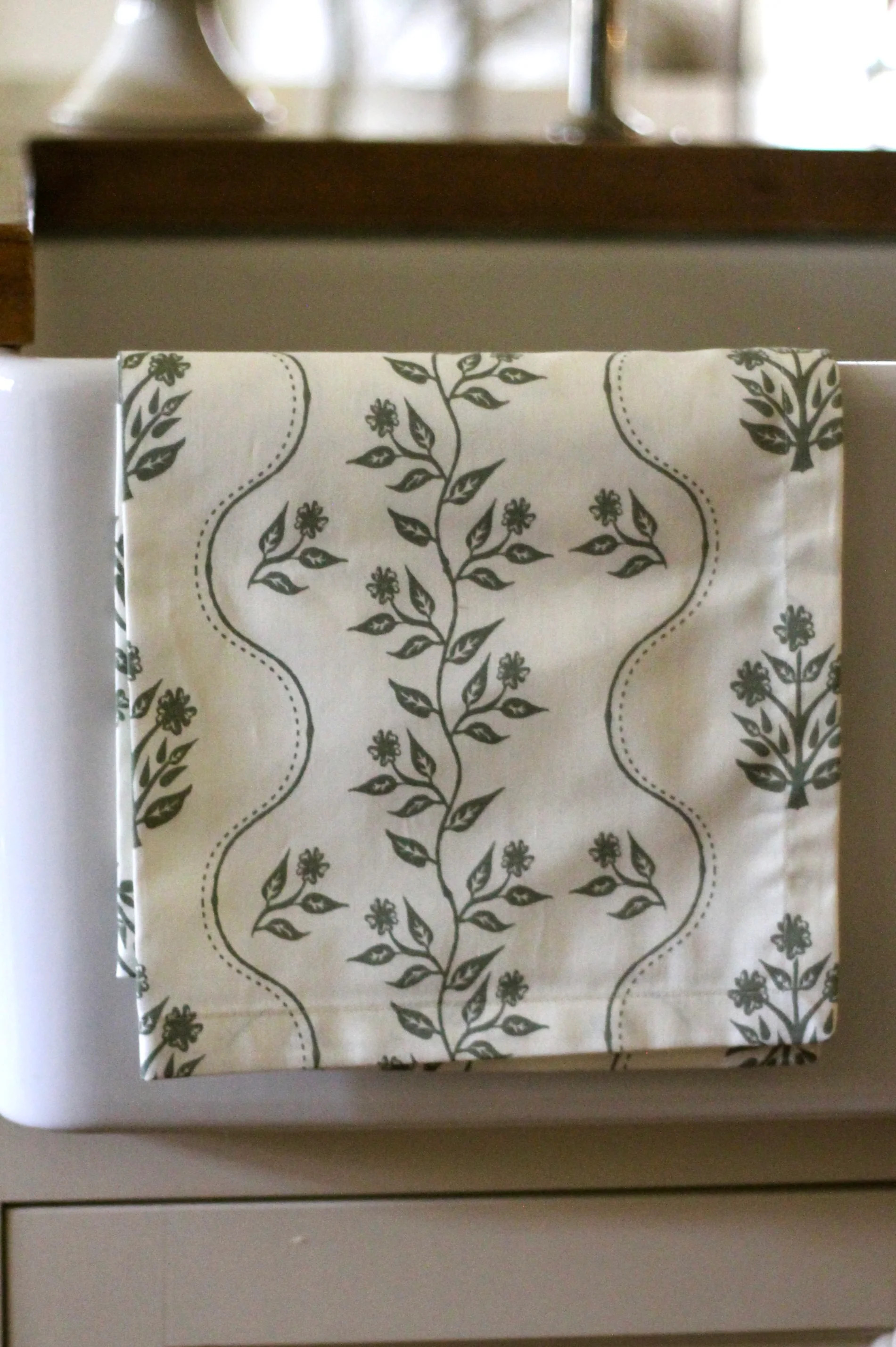 Elizabeth in Spruce Tea Towel | JSH Home Essentials