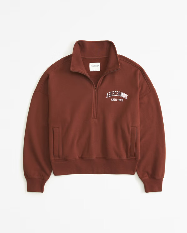 Logo Sunday Half-Zip | Abercrombie & Fitch (UK)