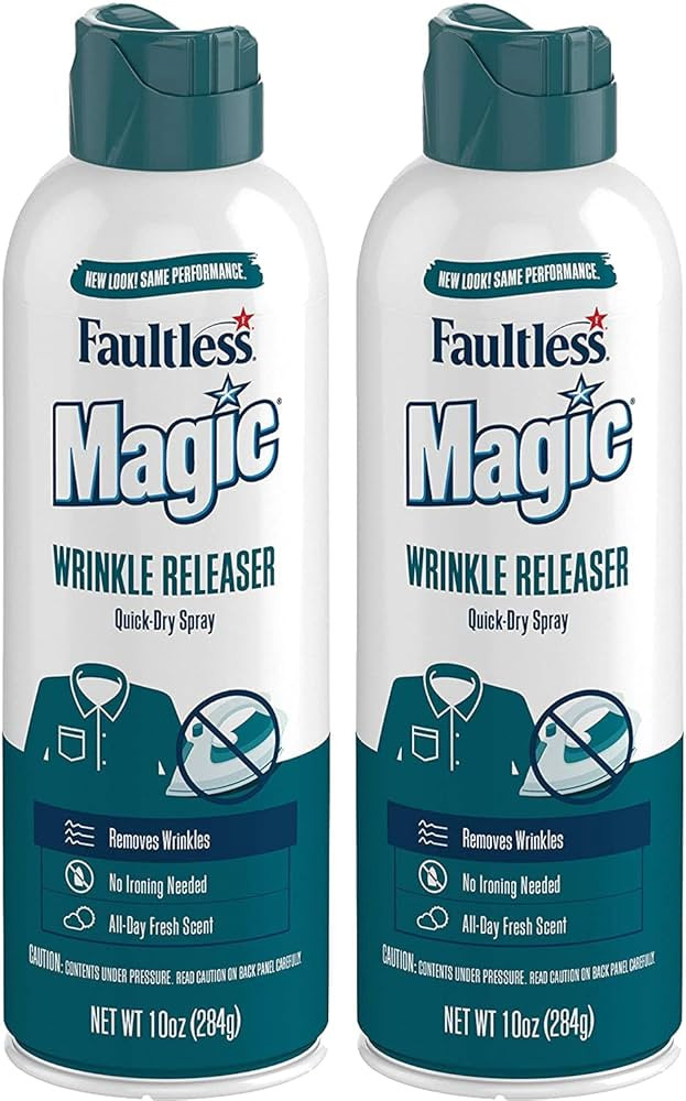 Magic Wrinkle Releaser (2 Pack) Say No to Ironing, Perfect for Travelers, Moms or Those On The Go... | Amazon (US)
