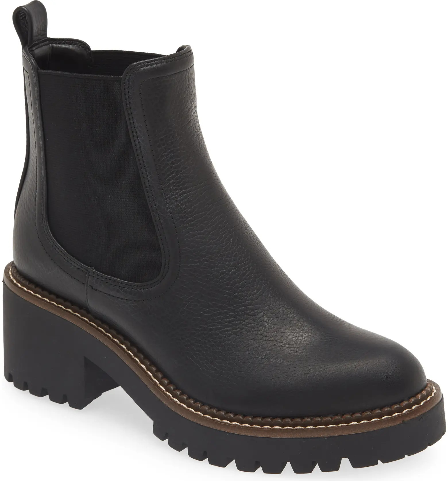 Mia Chelsea Lug Boot (Women) | Nordstrom