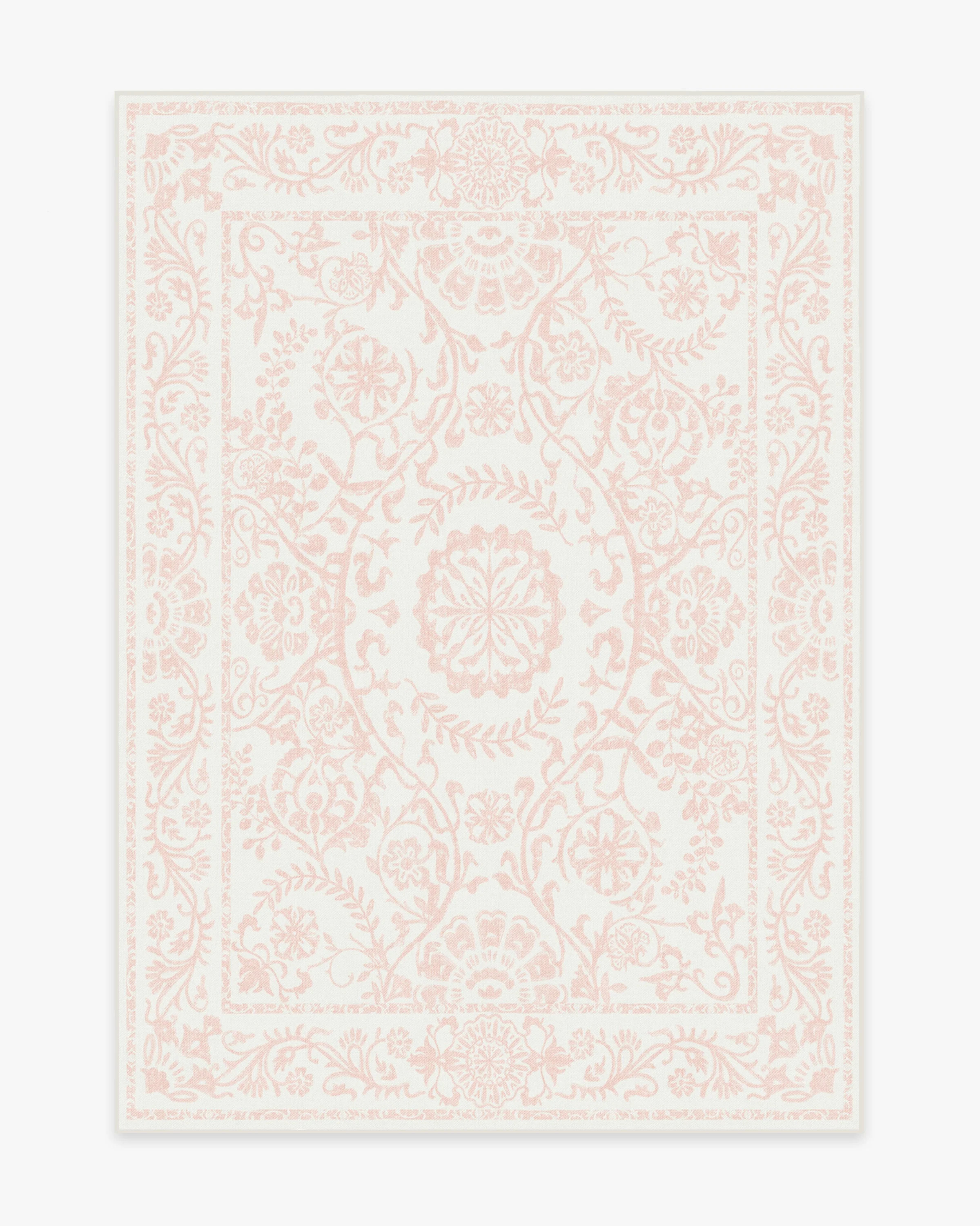 Delphina Powder Pink Tufted Rug | Ruggable | Ruggable