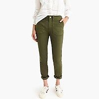 Vintage straight cargo pant in slub sateen | J.Crew US