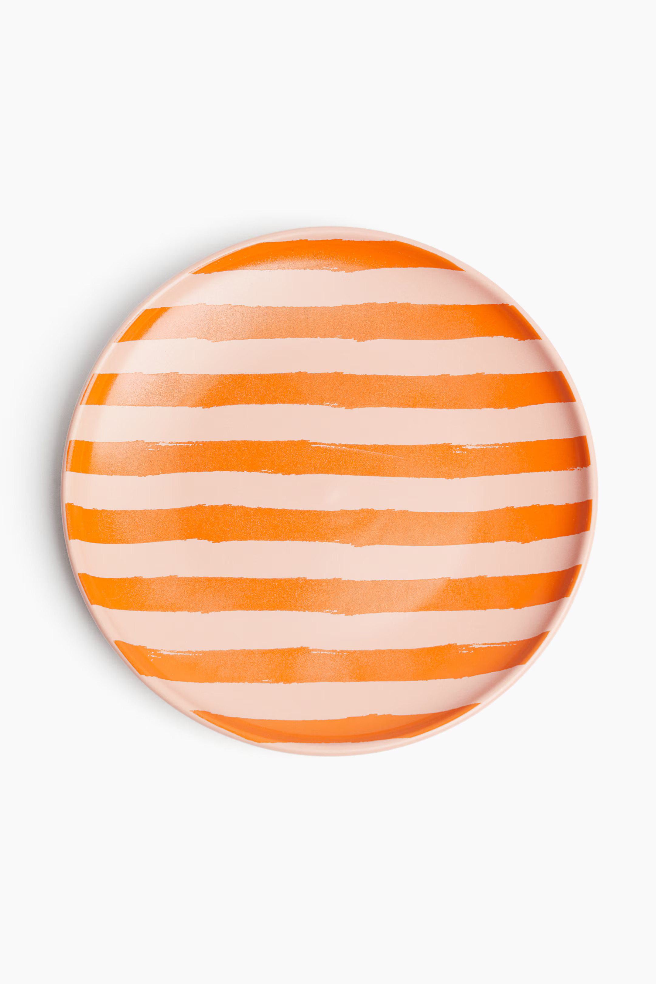 Striped Porcelain Appetizer Plate | H&M (US + CA)