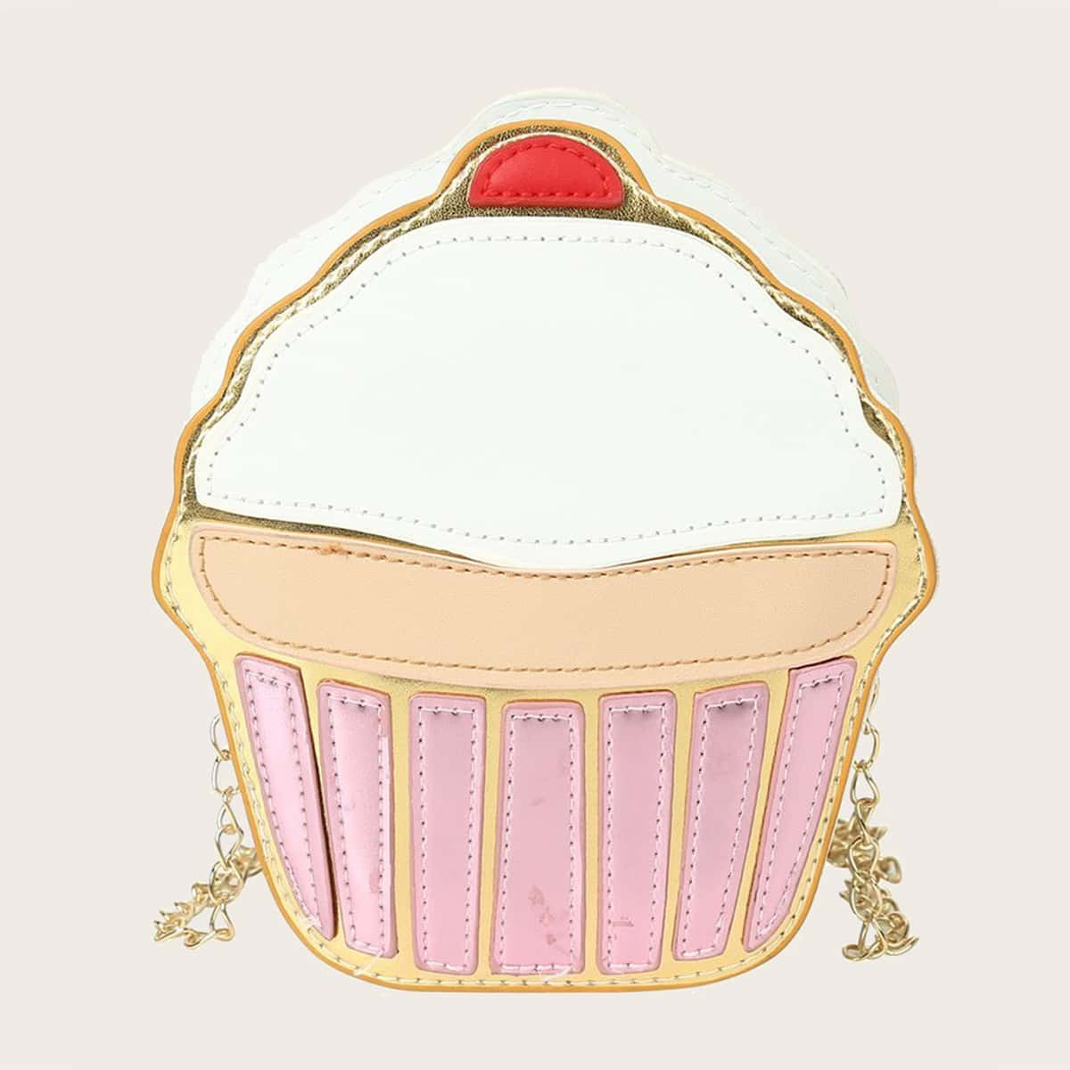 Toddler Girls Ice-cream Shaped Crossbody Bag | SHEIN