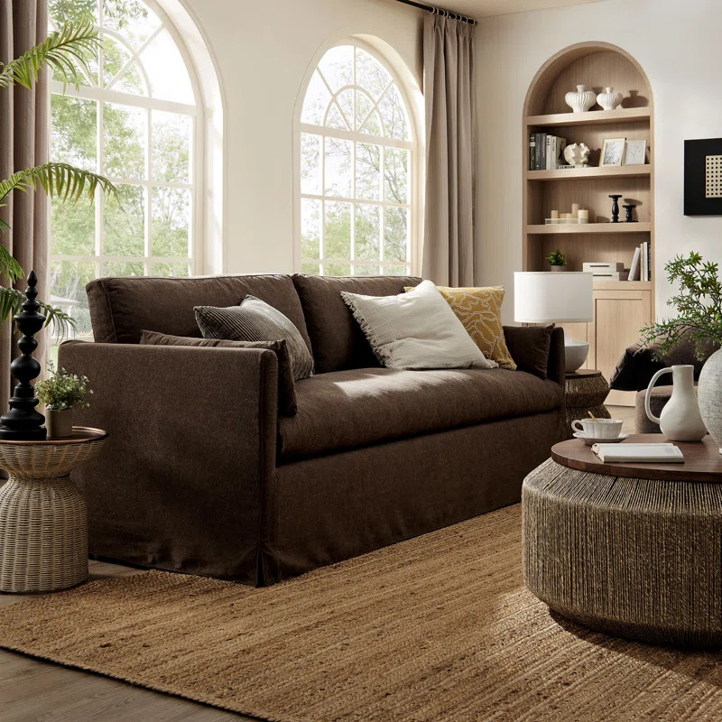 Wellfleet 85" Slipcovered Fabric Sofa | Wayfair North America