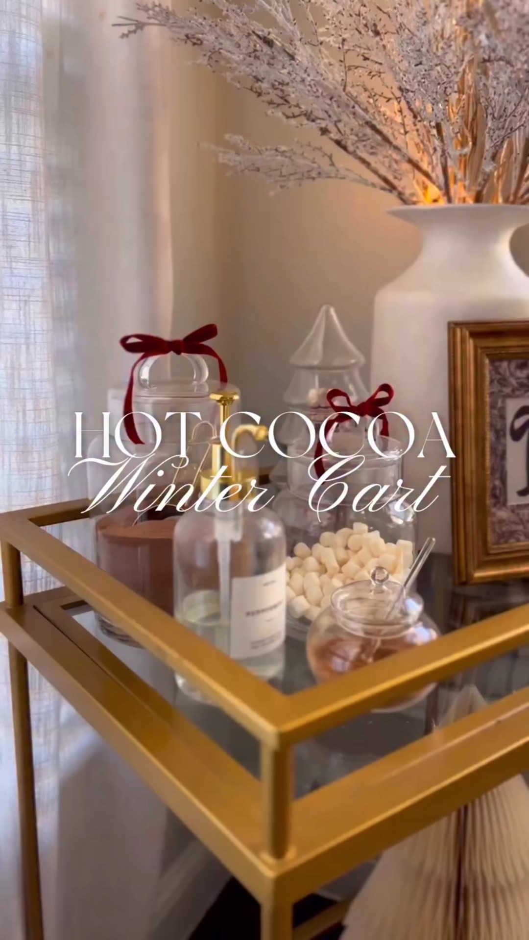 Now that’s it’s November, we can officially deck the halls!  I love creating little moments like this throughout our home for the family. A hot cocoa bar seemed like the perfect way to welcome the season. It’ll get a lot of use for sure!

#holidaybarcart #targetstyle #hotcocoabar #hotchocolate #holidaypartyideas #christmaspartydecor #holidaykitchen

#LTKFamily #LTKHoliday #LTKHome