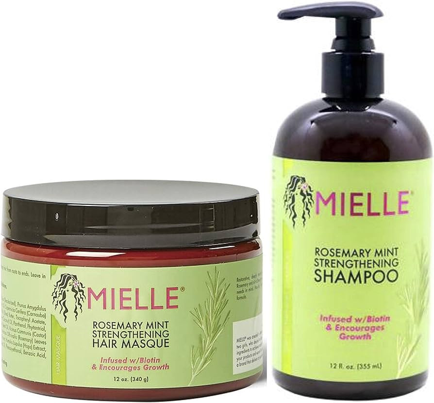 Generic Rosemary Mint Strengthening Hair Masque & Rosemary Mint Strengthening Shampoo by Mielle O... | Amazon (DE)