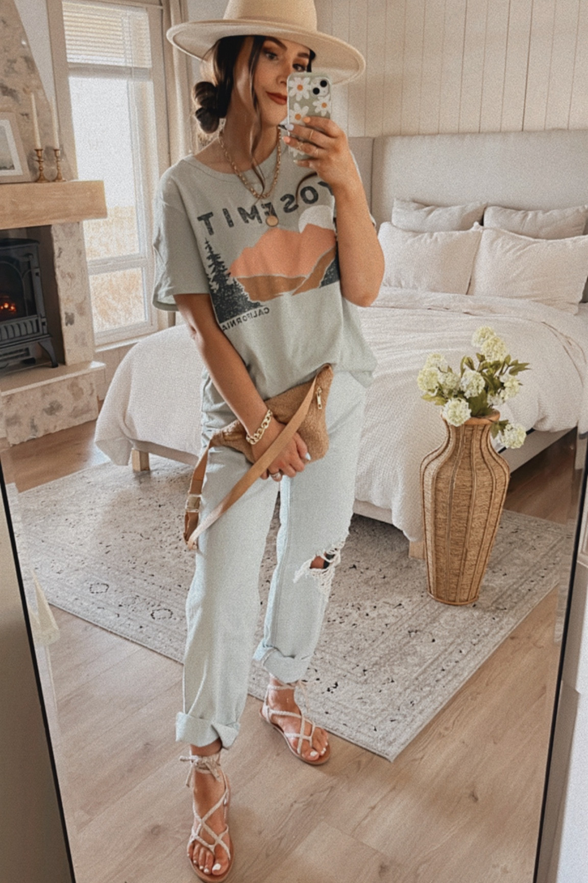 Casual spring outfit - free people hat dupe

#LTKSeasonal #LTKshoecrush #LTKFind