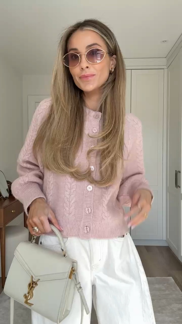 How cute is this pink cardigan 💕

#LTKspring #LTKsummer #LTKxAFSale