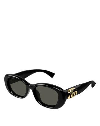 Gucci GG Bag Oval Sunglasses, 53mm  | Bloomingdale's Jewelry & Accessories | Bloomingdale's (US)