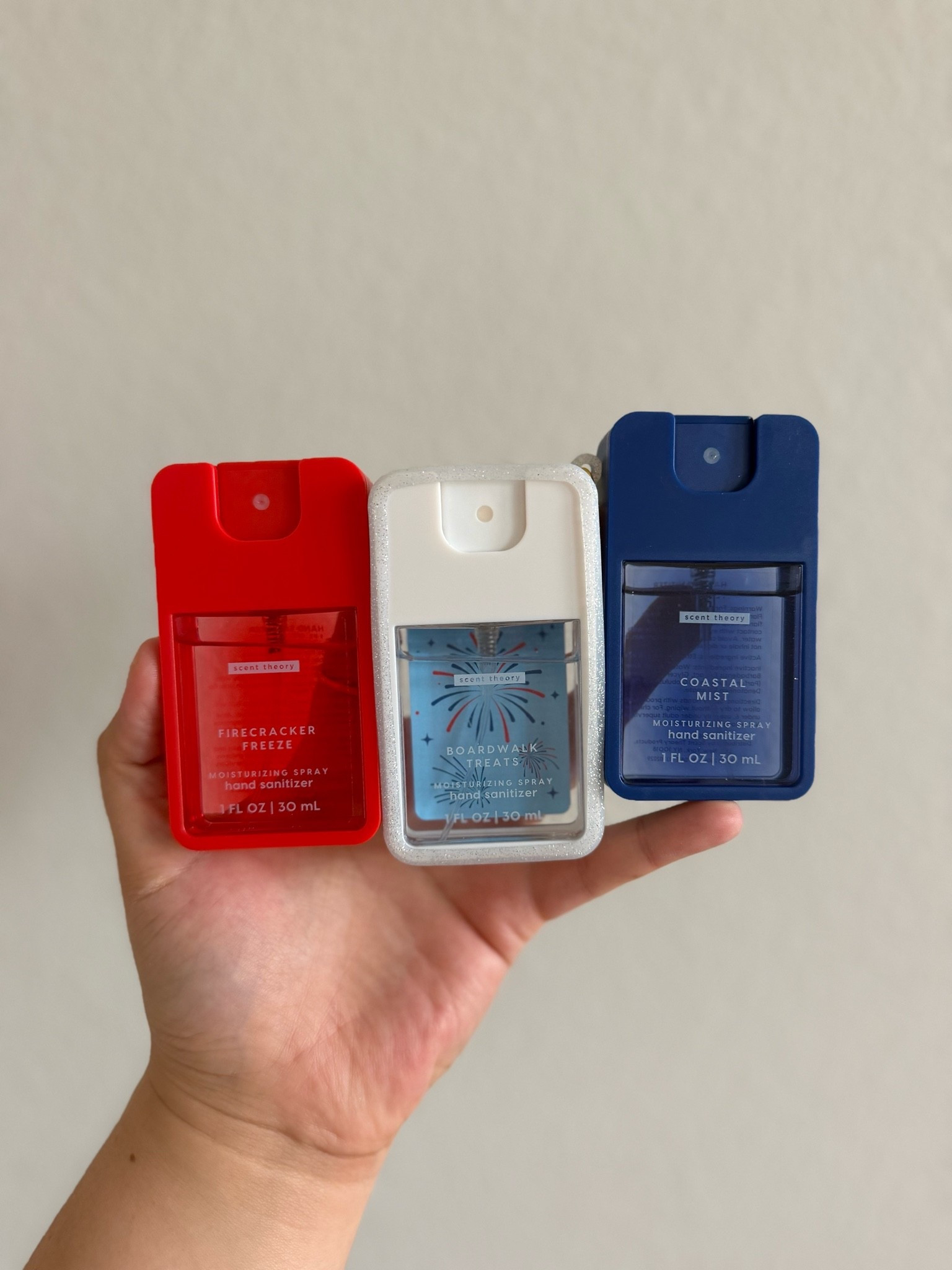 Scent Theory limited edition Americana hand sanitizer spray set, go snag one while you can!🤩🎆

Find them at Walmart, linking here✨🔗

#LTKmomlife #LTKselfcare #LTKTravel