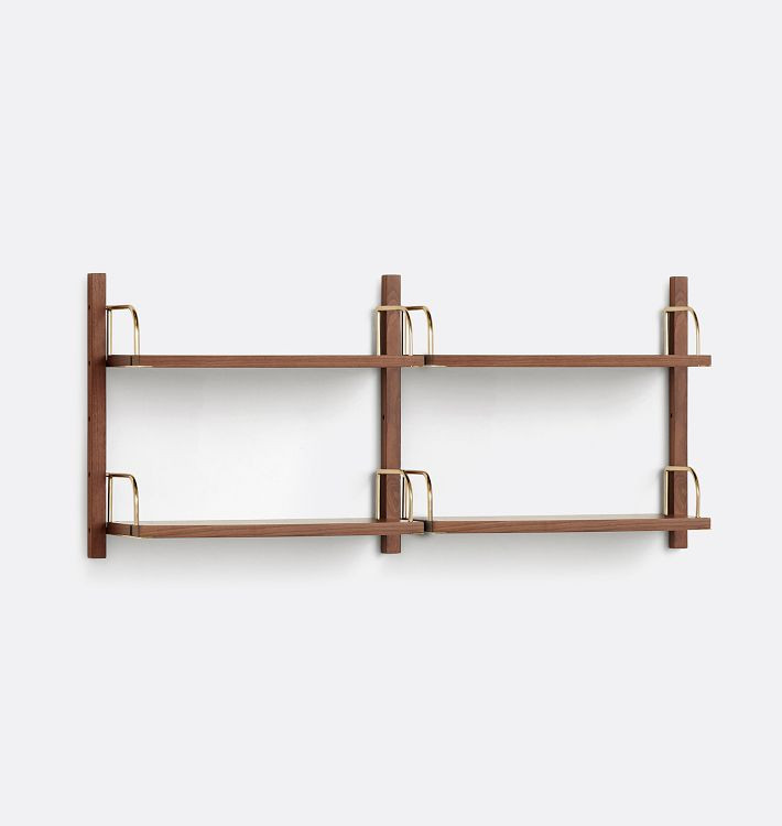 Hart Modular Double Shelf Set | Rejuvenation