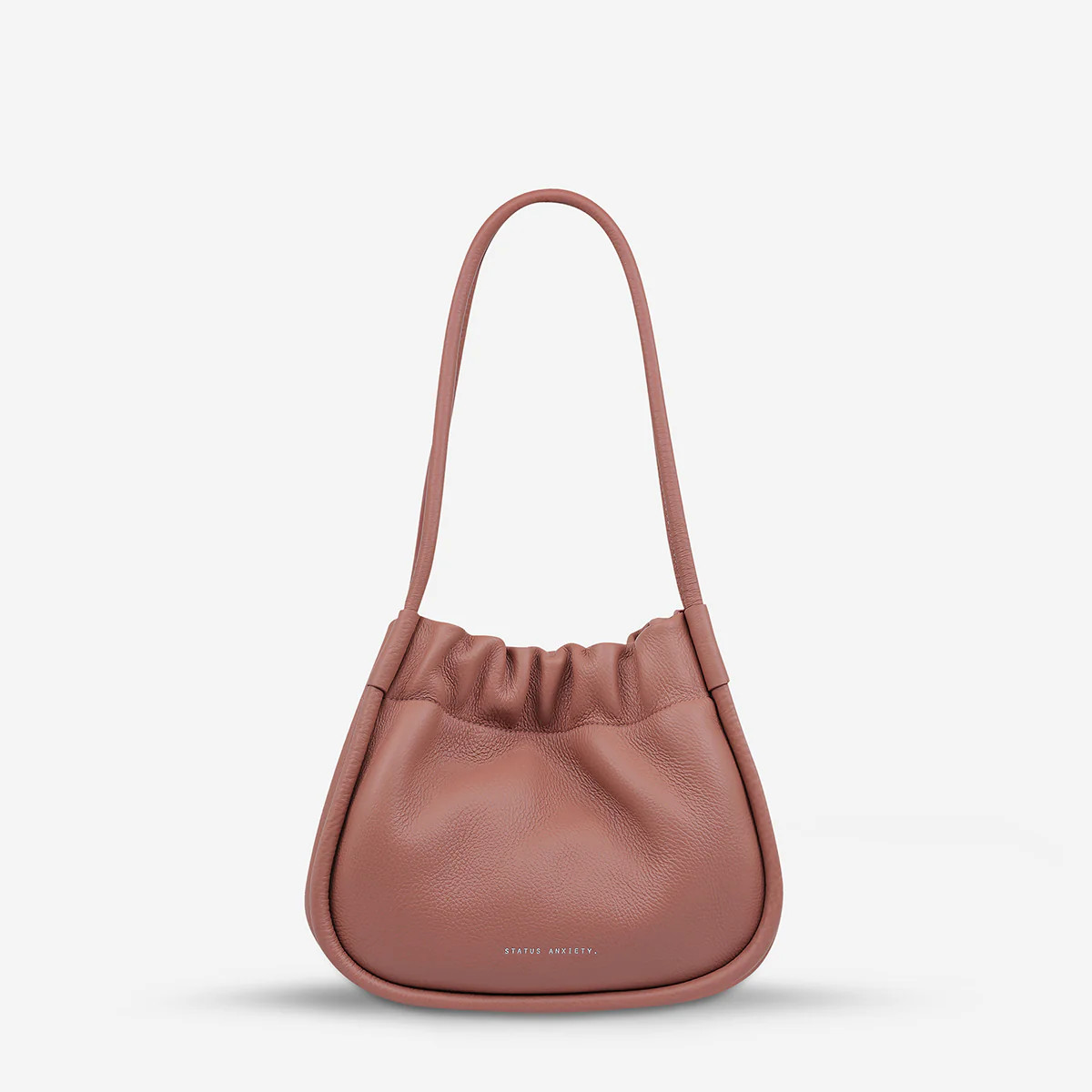 Ordinary Pleasures Women's Dusty Rose Leather Handbag | Status Anxiety® | Status Anxiety 