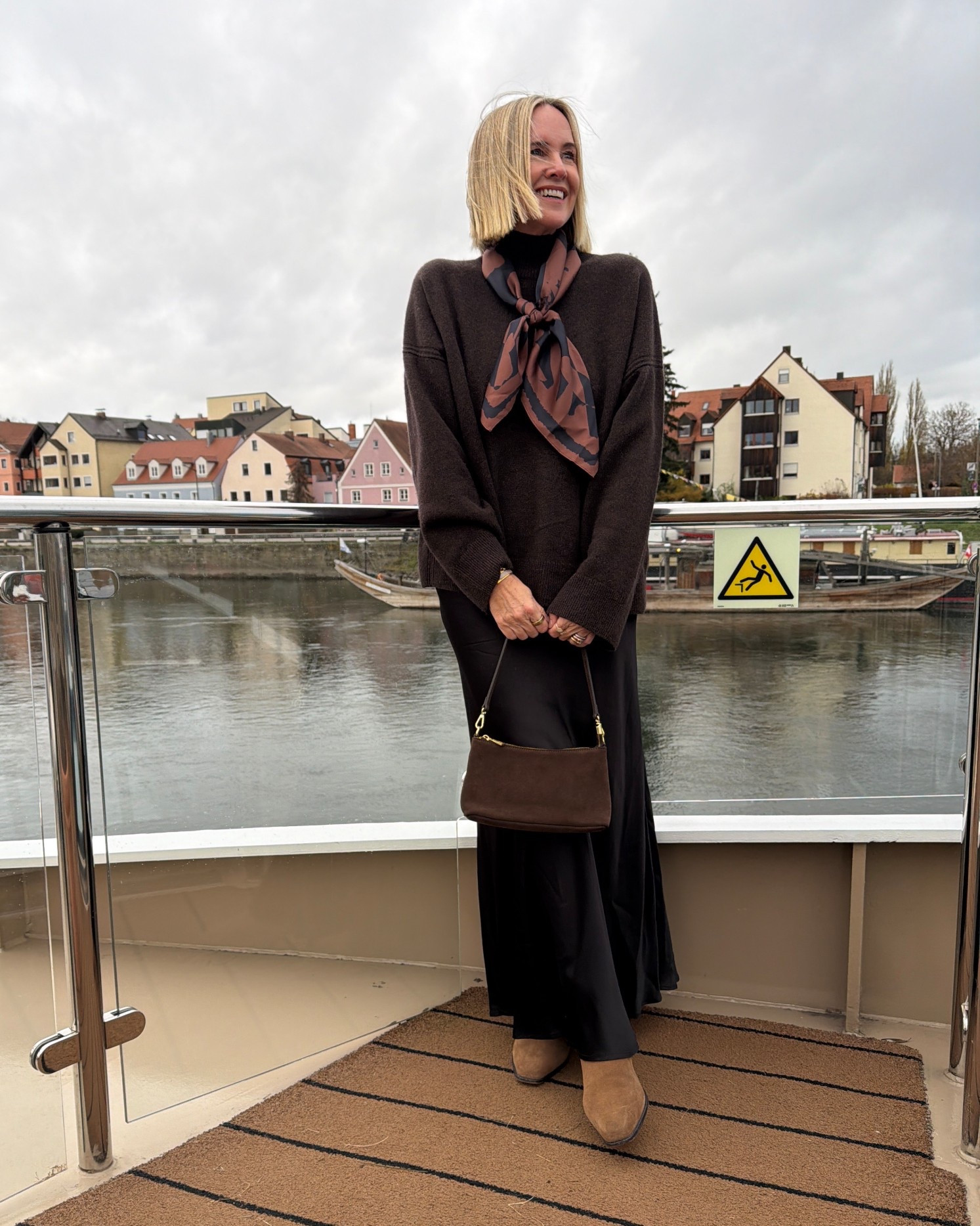 Dressed for final dinner on board

Shoes: FRANKIE4 Shadow boots

#LTKaustralia #LTKover50style #LTKtravel