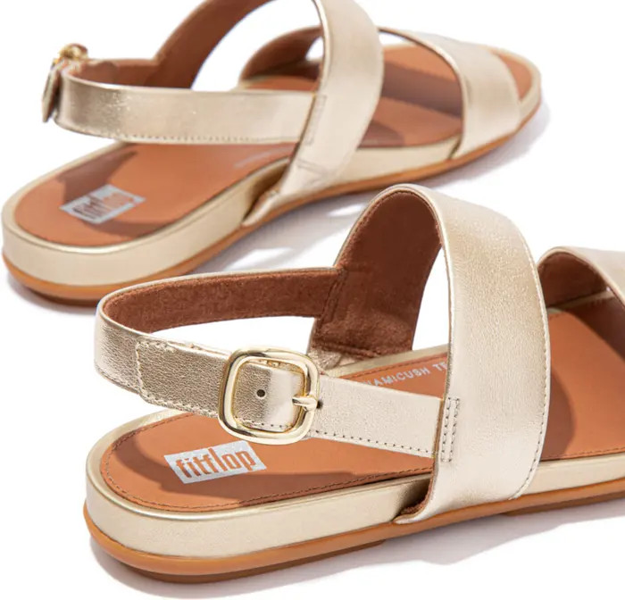 FitFlop Gracie Leather Back Strap Sandals | Nordstrom | Nordstrom