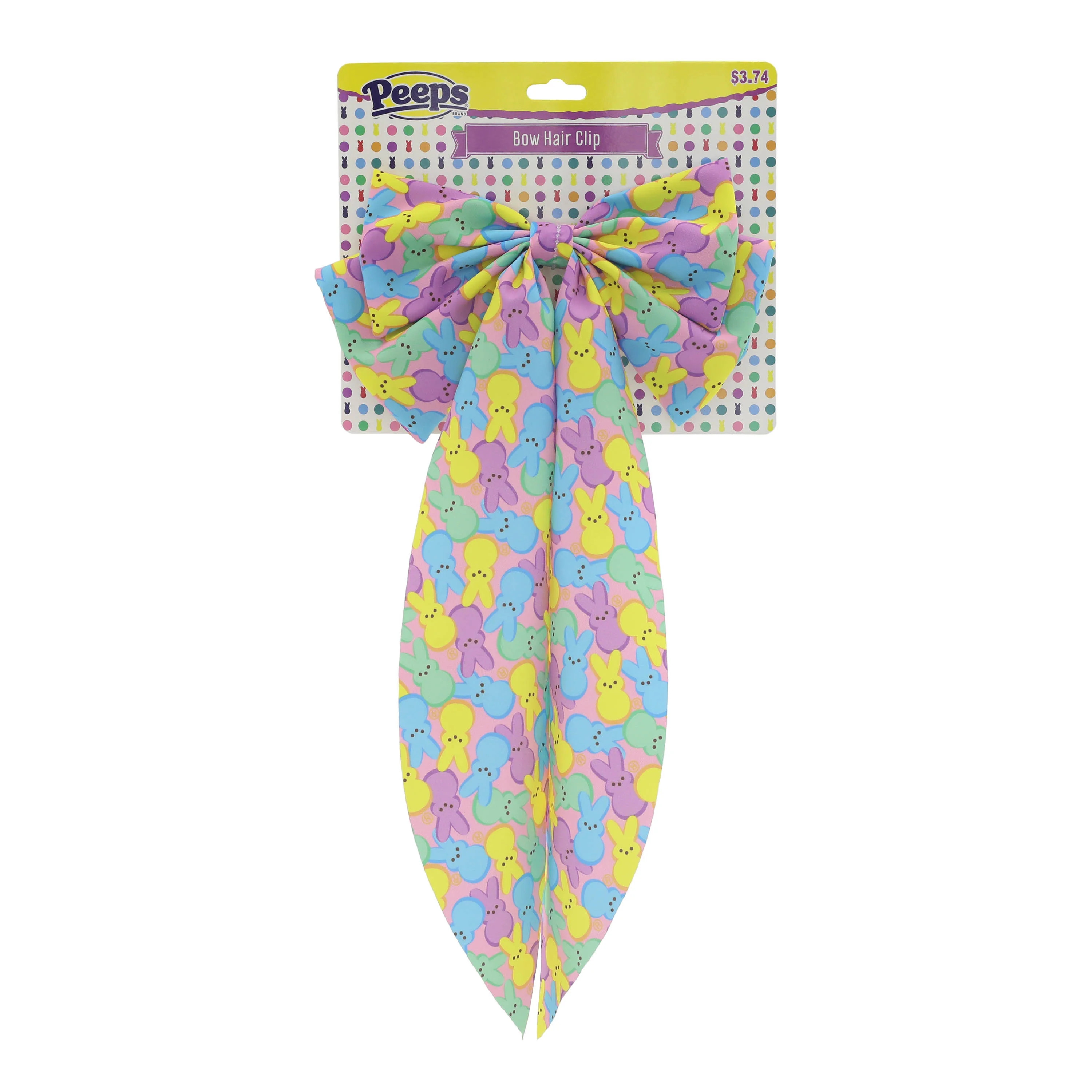 Easter Peeps Hair Bow, Blue and Yellow | Walmart (US)