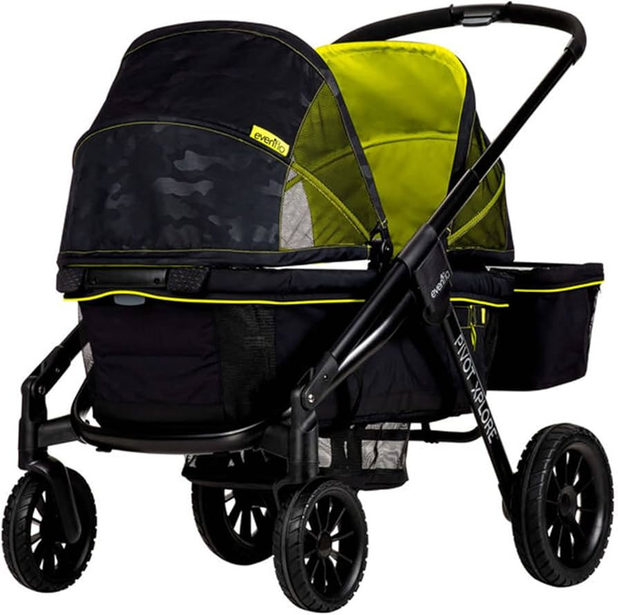 Evenflo Pivot Xplore All-Terrain Stroller Wagon (Wayfarer Black) | Amazon (US)