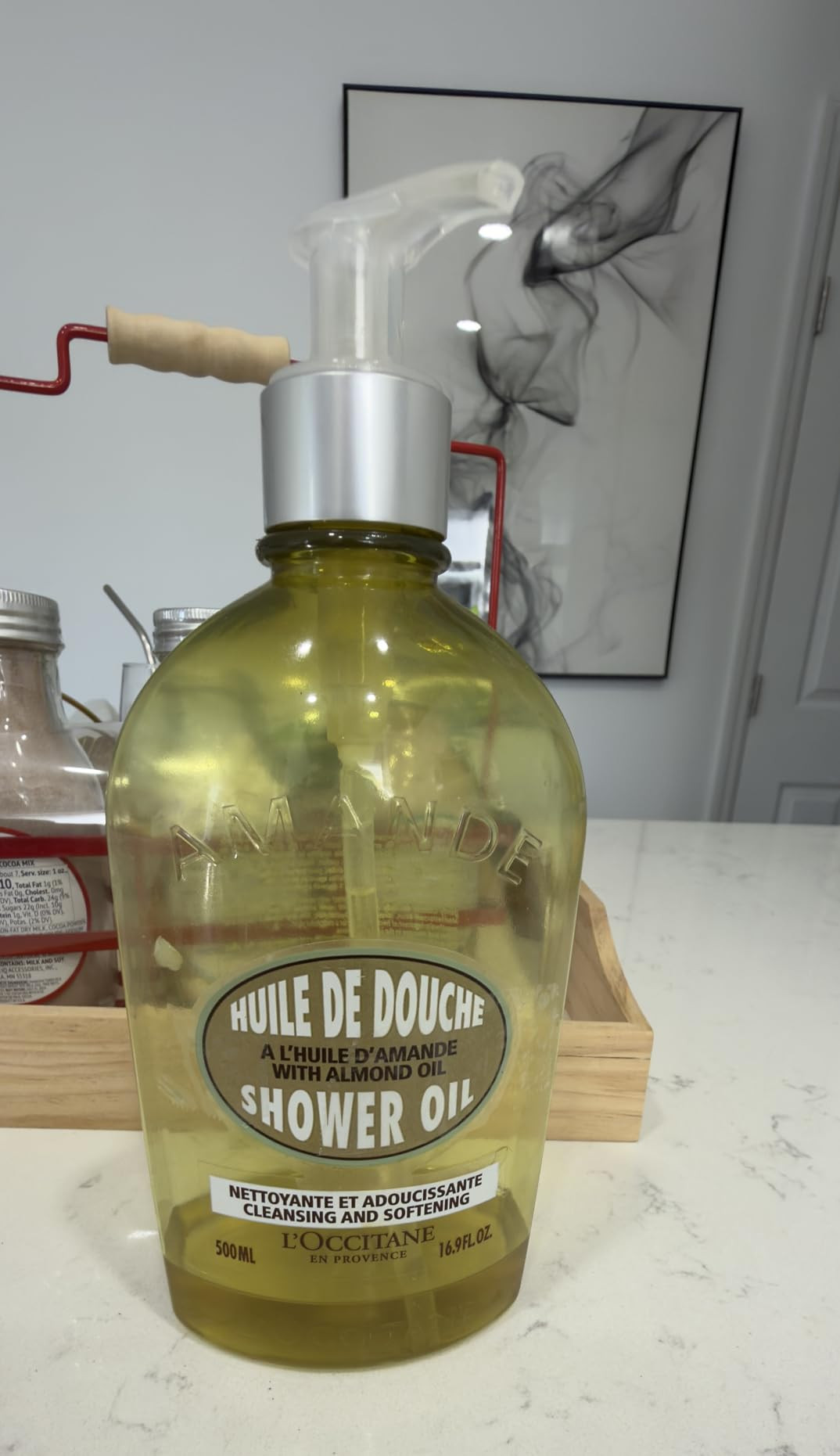 L'OCCITANE Cleansing & Softening Almond Shower Oil, Body Wash & Shaving Base Purifies & Smooths W... | Amazon (US)