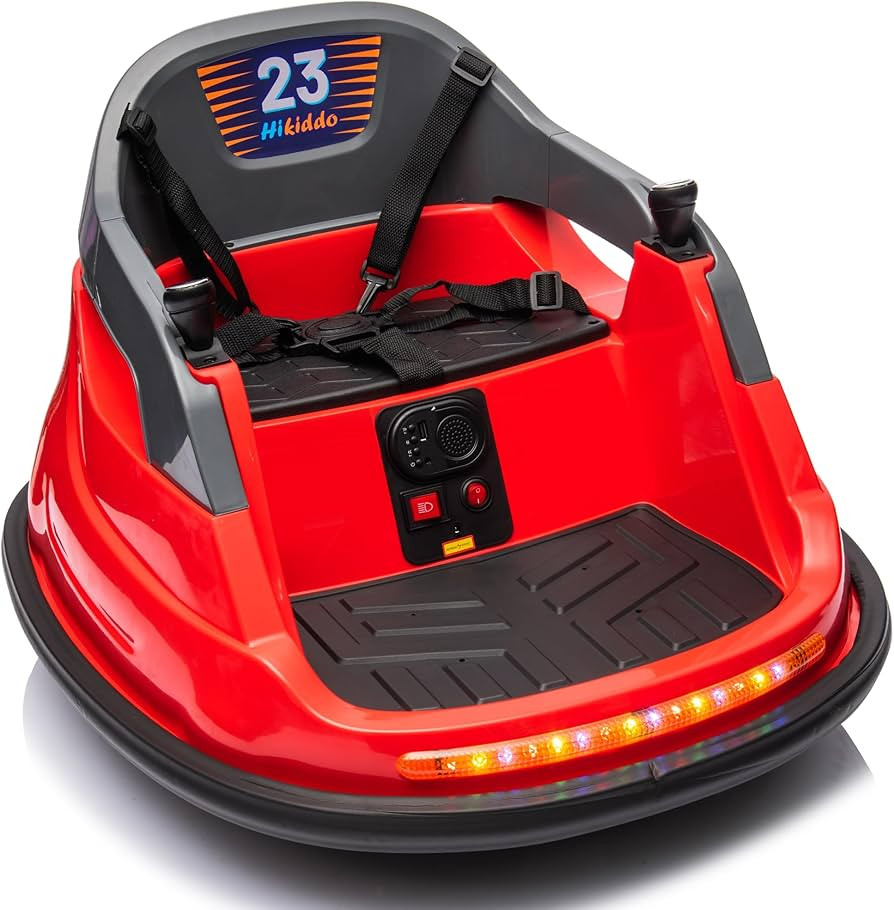 12V Baby Bumper Car for Kids with Remote Control, Electric Bumper Car for Toddlers 1-3, 360° Spi... | Amazon (US)