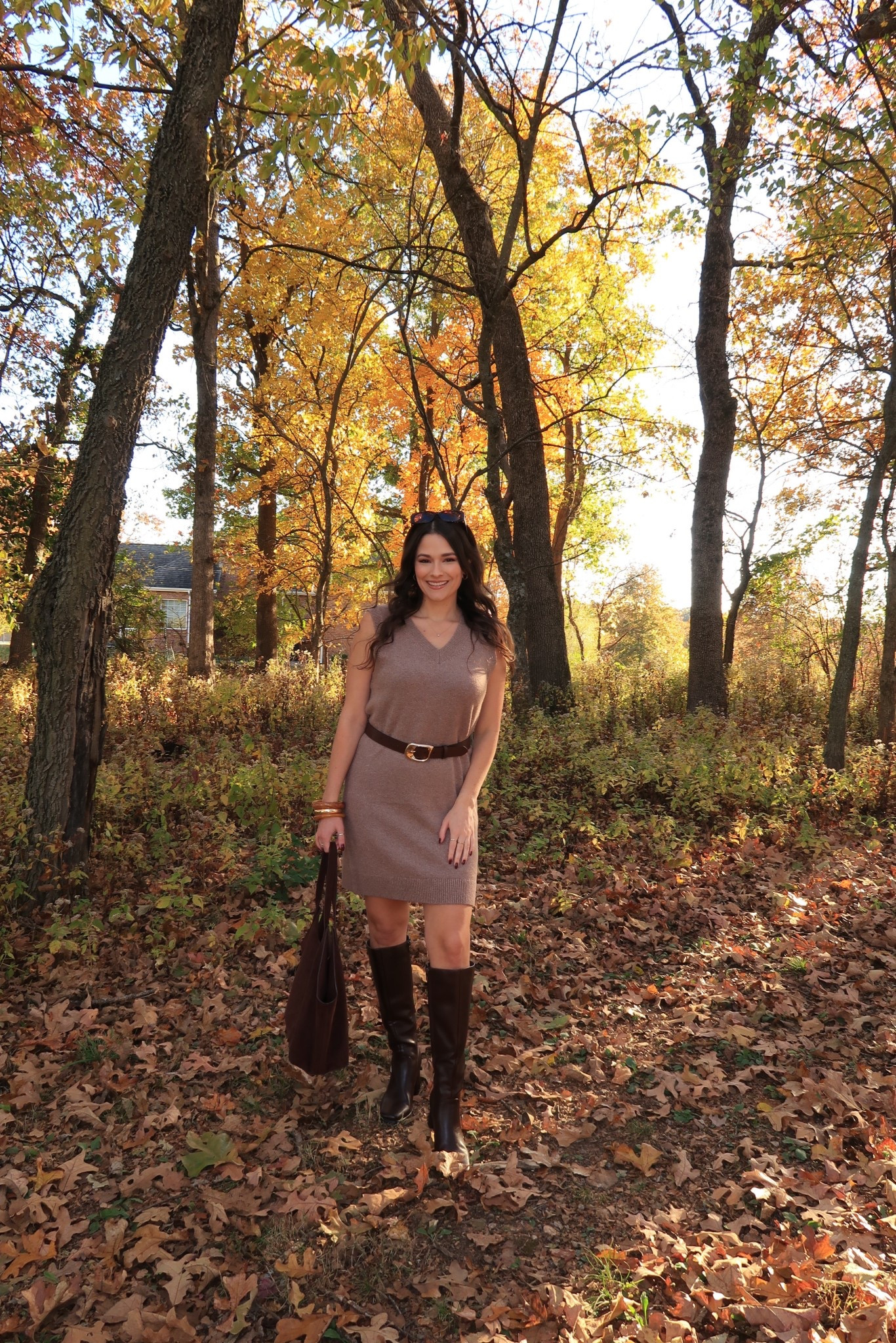 autumn trees, autumn breeze 🍂



fall chic, fall outfit, autumn outfit, brown boots, dress outfit, sweater dress outfit, easy fall outfit, fall 2025,
#fallfashion #autumnstyle #pinterestoutfit #ootd #styleinspo #outfitinspo #fallvibes

#LTKSaleAlert #LTKStyleTip #LTKPetite
