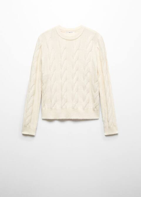 Pull-over torsades ajusté -  Femme | Mango France | MANGO (FR)