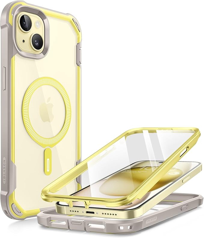 i-Blason AresMag iPhone 15/14/13 Case [6.1 inch], MagSafe Compatible Full-Body Shockproof Rugged ... | Amazon (US)