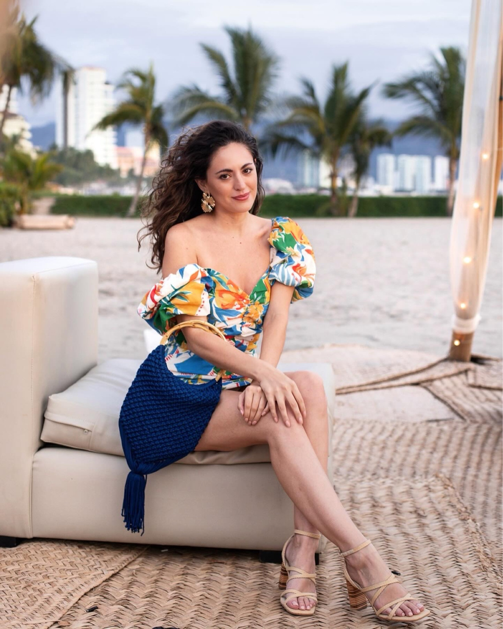 Vacation outfit | floral dress | resort wear | summer outfit | Mexico outfit | on sale | sale alert | puff sleeves | spring outfit | vacation dress | tropical outfit | tropical dress | floral dress | vibrant dress | colorful dress | strappy sandals 

#LTKSeasonal #LTKtravel #LTKstyletip