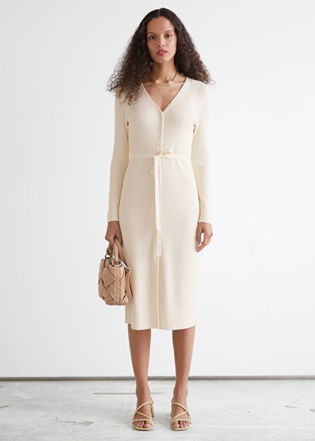 Belted Cardigan Midi Dress | & Other Stories (EU + UK)