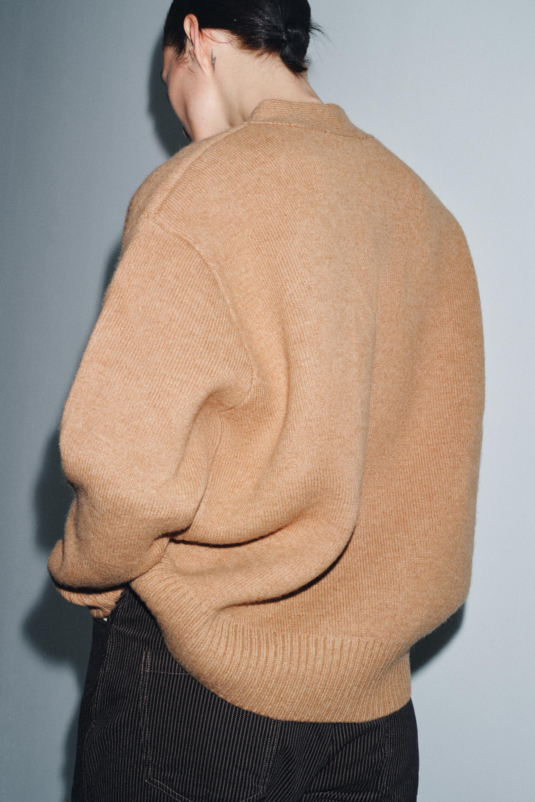 95% WOOL OVERSIZED JACKET | Zara US