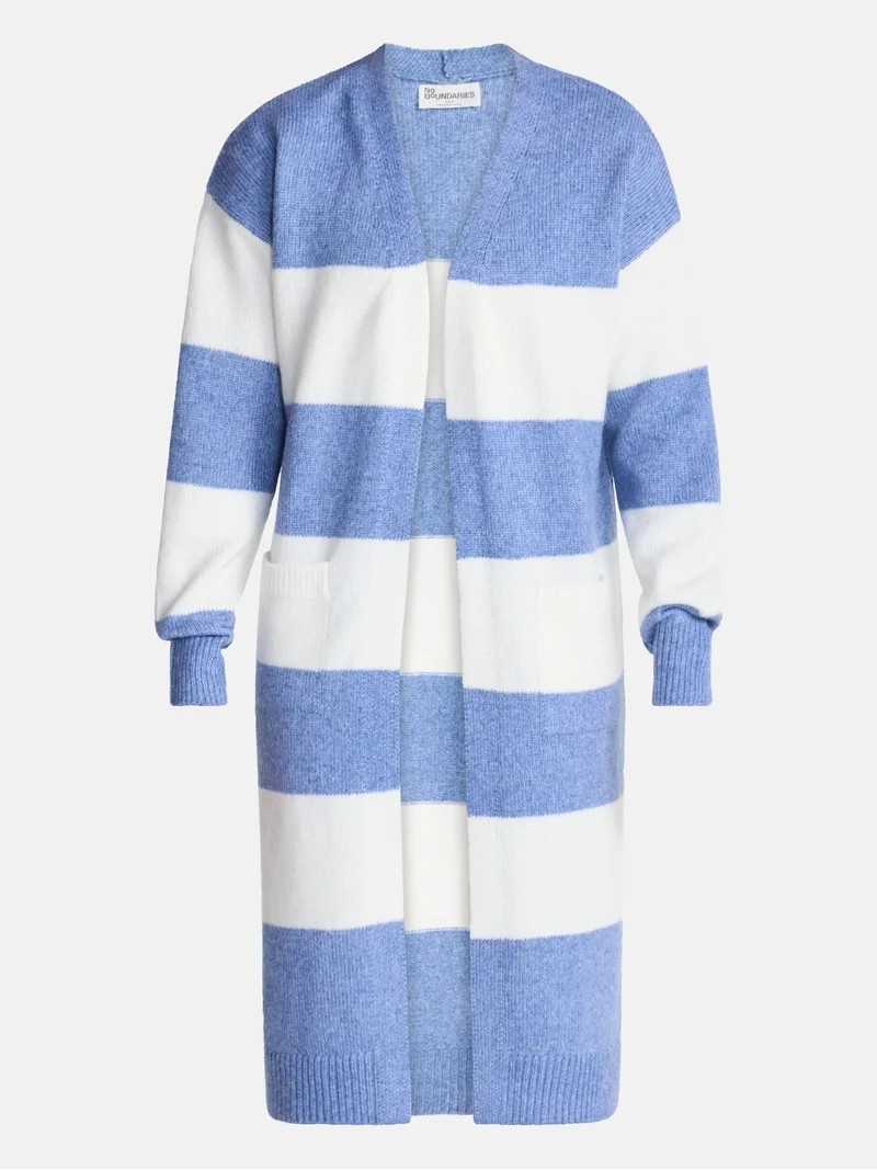 No Boundaries Duster Cardigan, Women's and Women's Plus Sizes XXS-4X | Walmart (US)