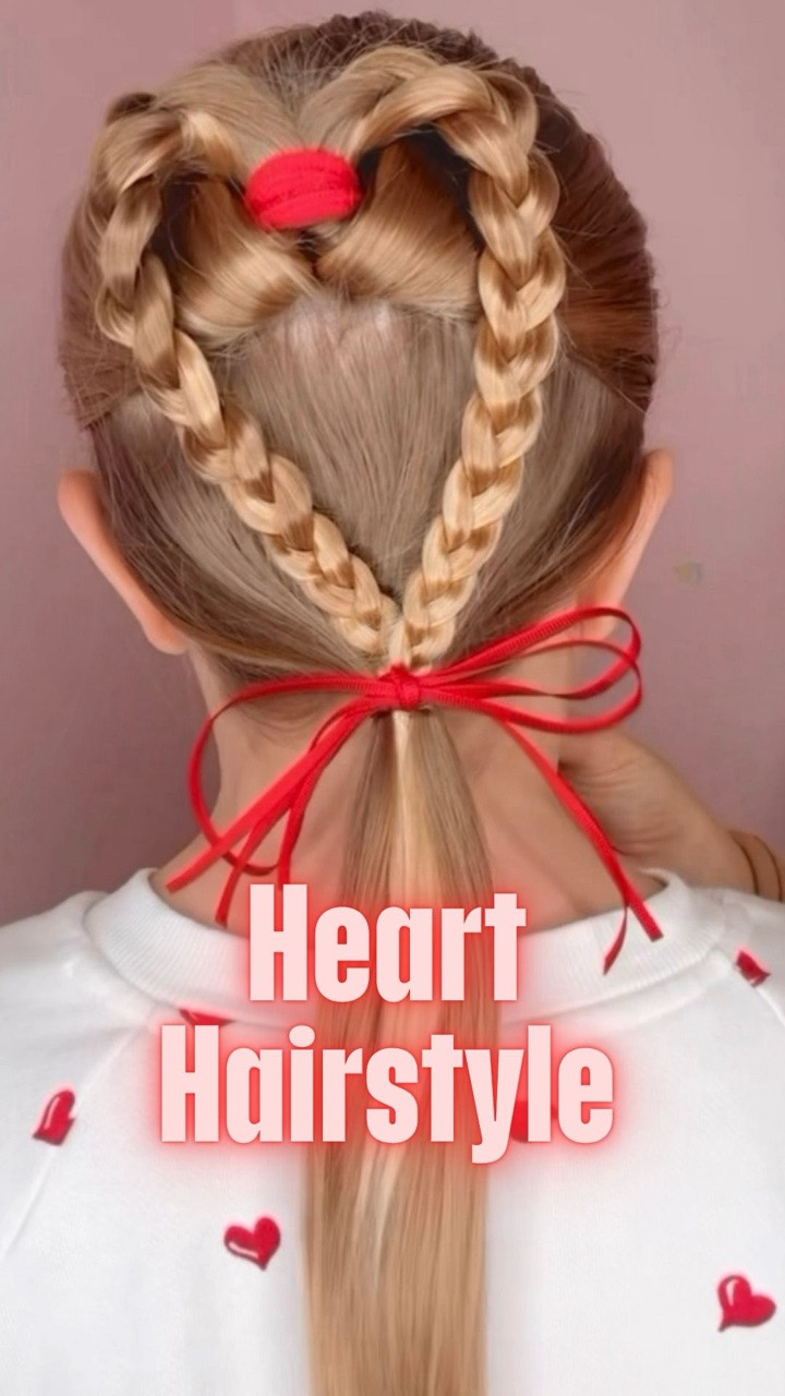 HEART BRAID HAIRSTYLE ❤️ This is such a pretty hairstyle! I love that this one works anytime of the year! Excited to share my favorite hair products with you! Love for you to follow us for our daily hairstyles.

#LTKBeauty