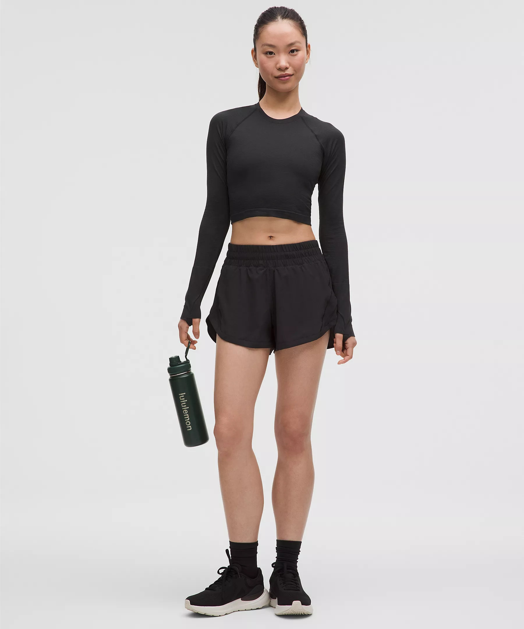 Track That High-Rise Lined Short 3" | Lululemon (US)