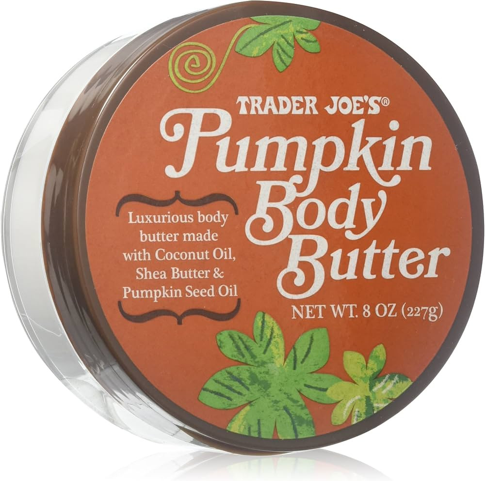 Trader Joes Pumpkin Body Butter - Luxurious Body Butter Made with Coconut Oil, Shea Butter & Pump... | Amazon (US)