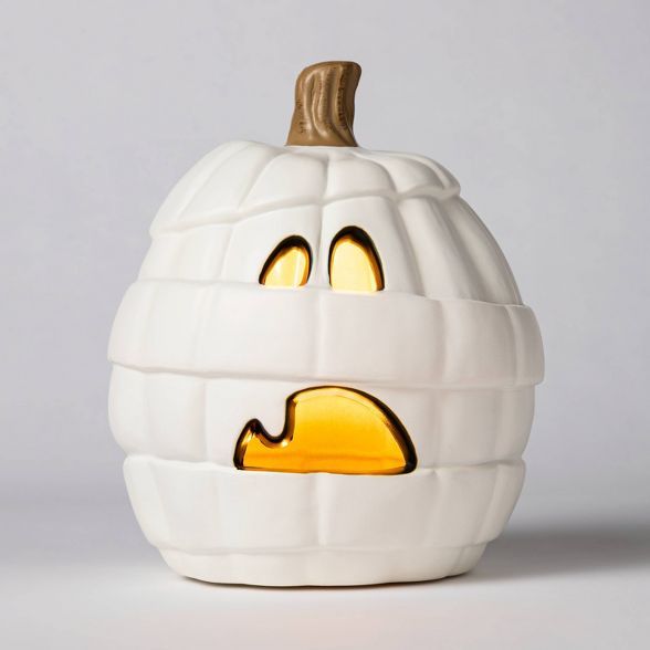 Lit Mummy Pumpkin Halloween Decorative Prop - Hyde & EEK! Boutique™ | Target