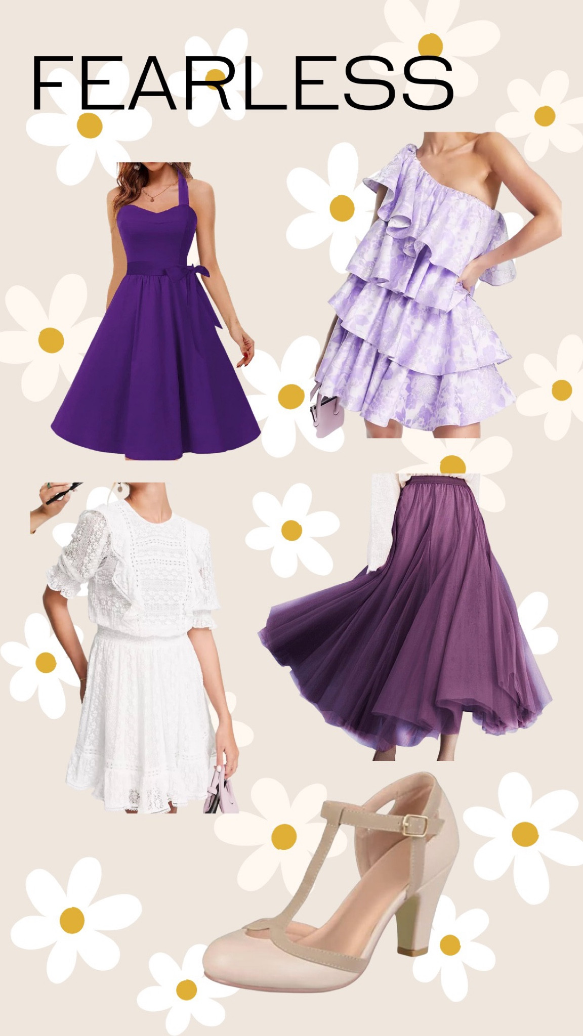 taylor swift concert. taylor swift. outfit ideas. taylor concert outfit. taylor swift concert outfit. fearless. purple tulle skirt. ruffle dress. t strap heel. 

#LTKSeasonal #LTKFestival #LTKshoecrush