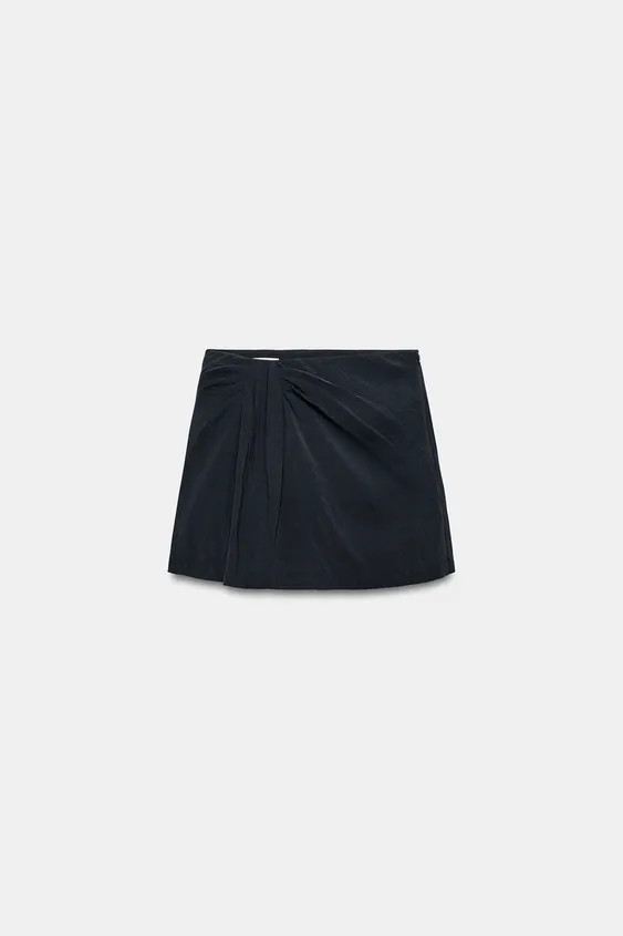 DRAPED SKORT | Zara US