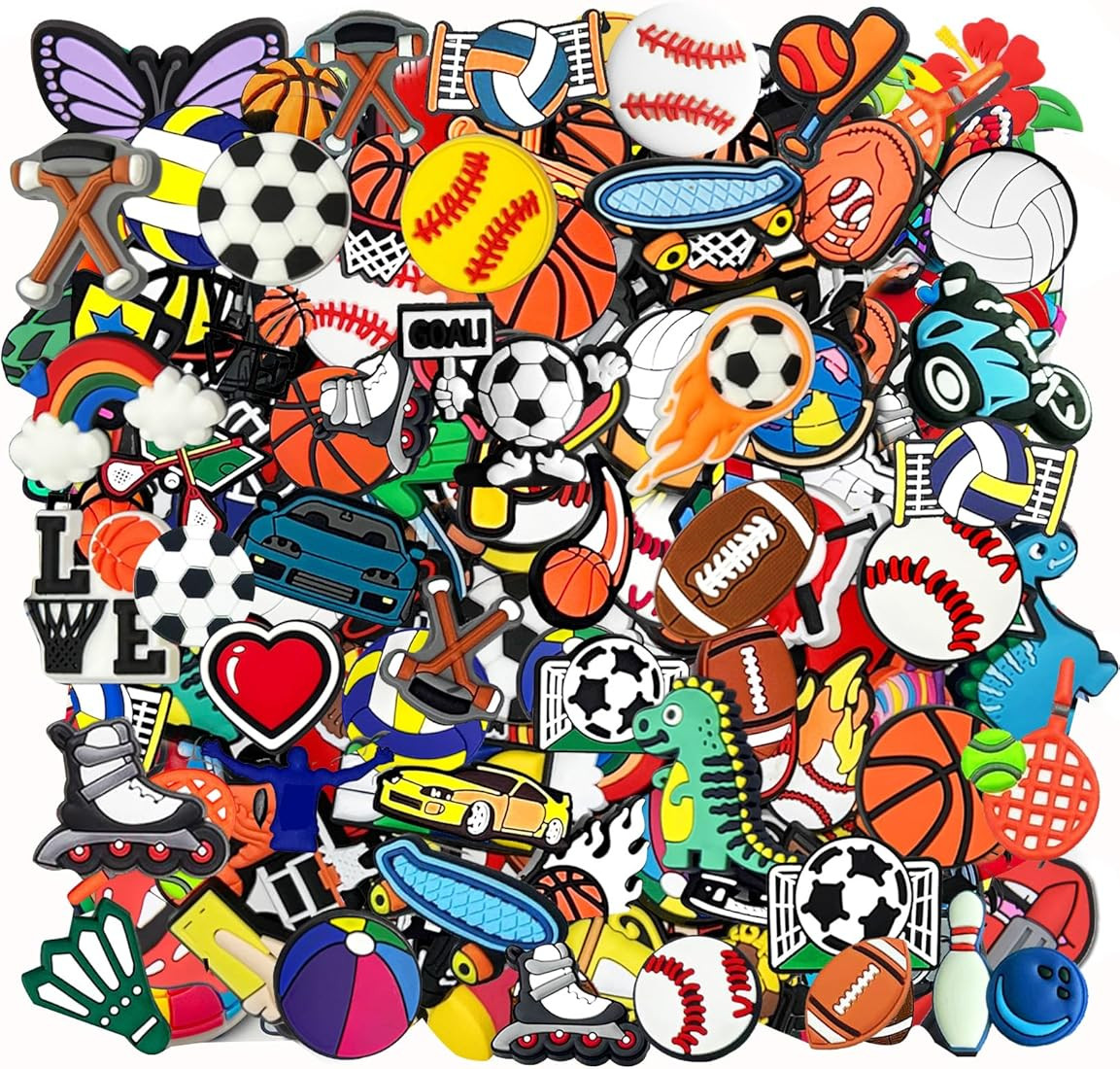 30PCS Cute Charms PVC Different for Boys Teens and Adults Birthday Gift Party Favors | Amazon (CA)