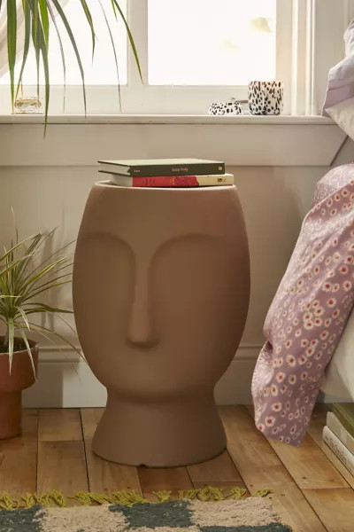 Profile Ceramic Indoor/Outdoor Side Table | Urban Outfitters (US and RoW)