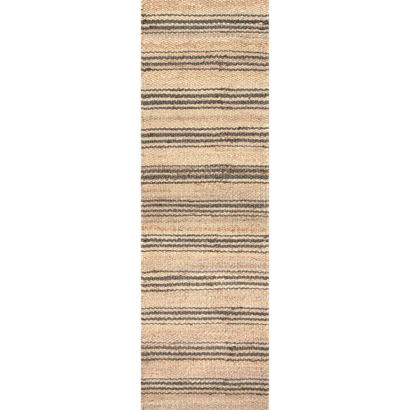 Lauren Liess x Rugs USA Natural Sycamore Striped Jute Area Rug | Wayfair North America