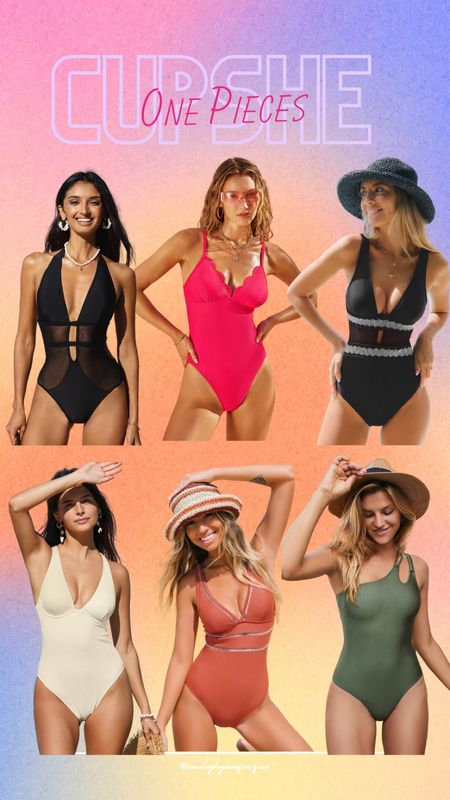 Cupshe also has a ton of really cute one pieces to choose from! Under $40! 

#LTKtravel #LTKswim #LTKSeasonal