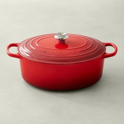 Le Creuset Signature Enameled Cast Iron Oval Dutch Oven | Williams-Sonoma